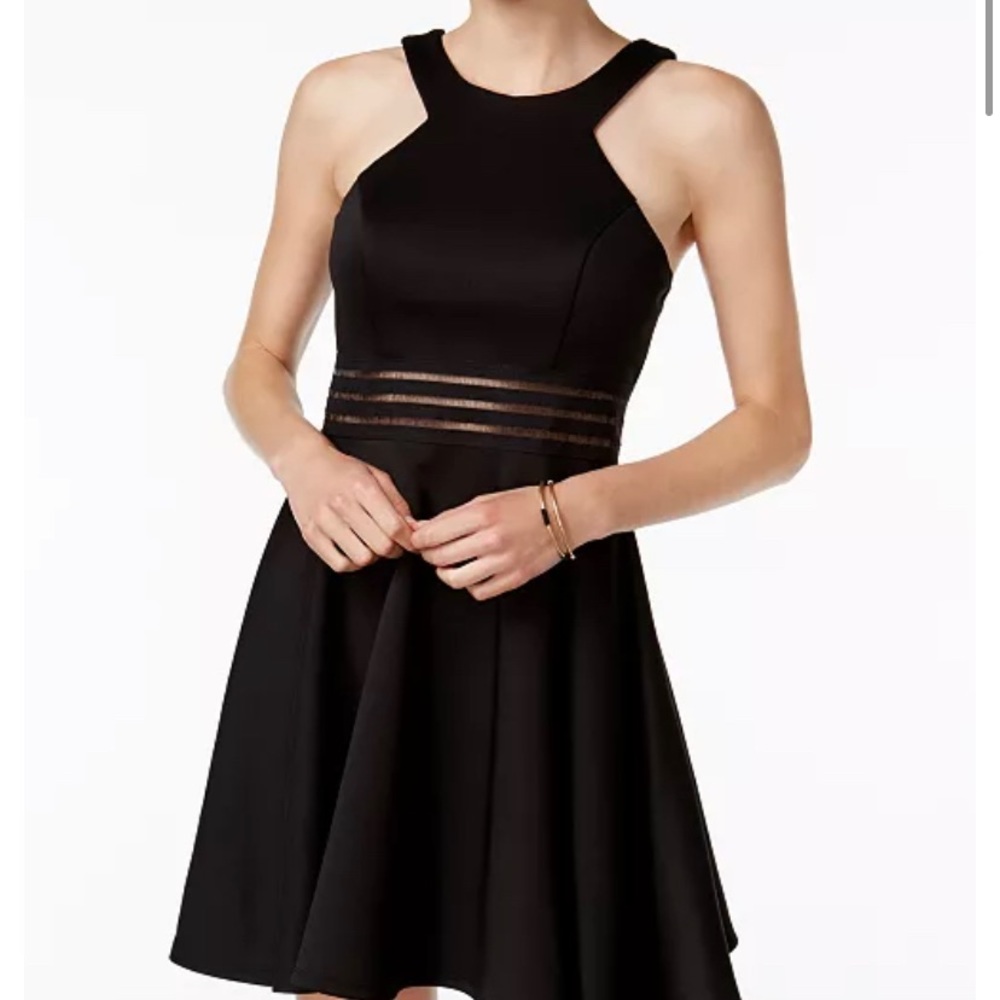 Fit& Flare little black dress